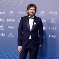 Daniel Sánchez Arévalo at the red carpet of the Goya Awards 2023