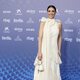 Cristina Brondo at the blue carpet of the Goya Awards 2023