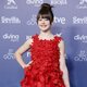 Luna Fulgencio at the blue carpet of the Goya Awards 2023