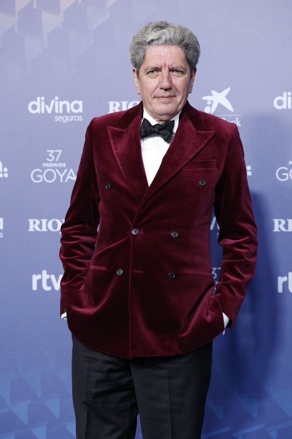 Antonio Dechent at the blue carpet of the Goya Awards 2023