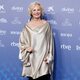 Elena Irureta at the blue carpet of the Goya Awards 2023