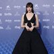 Susana Abaitua at the blue carpet of the Goya Awards 2023