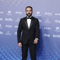 Jesús Carroza at the blue carpet of the Goya Awards 2023