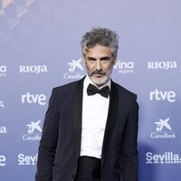 Leonardo Sbaraglia at the blue carpet of the Goya Awards 2023