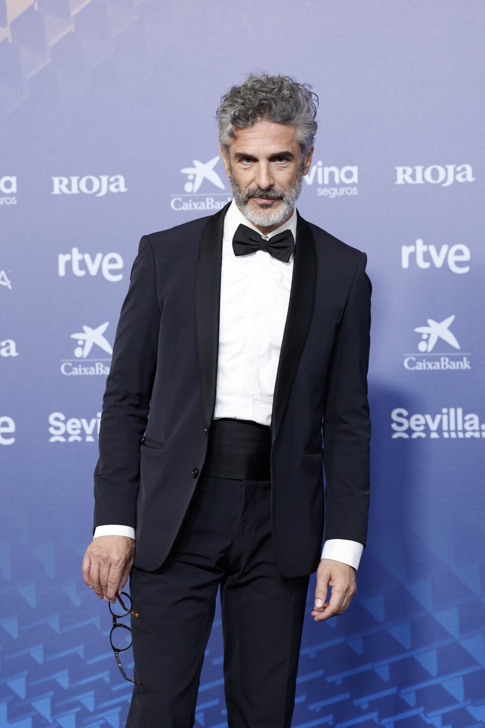 Leonardo Sbaraglia at the blue carpet of the Goya Awards 2023