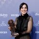 Alauda Ruiz de Azúa at the winner's carpet of the 2023 Goya Awards