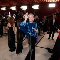 Cate Blanchett at the champagne carpet of the Oscar Awards 2023