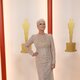 Jamie Lee Curtis at the champagne carpet of the Oscar Awards 2023