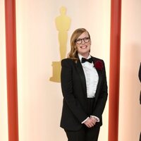 Sarah Polley at the champagne carpet of the Oscar Awards 2023