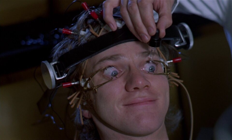 Imagen de la película A Clockwork Orange