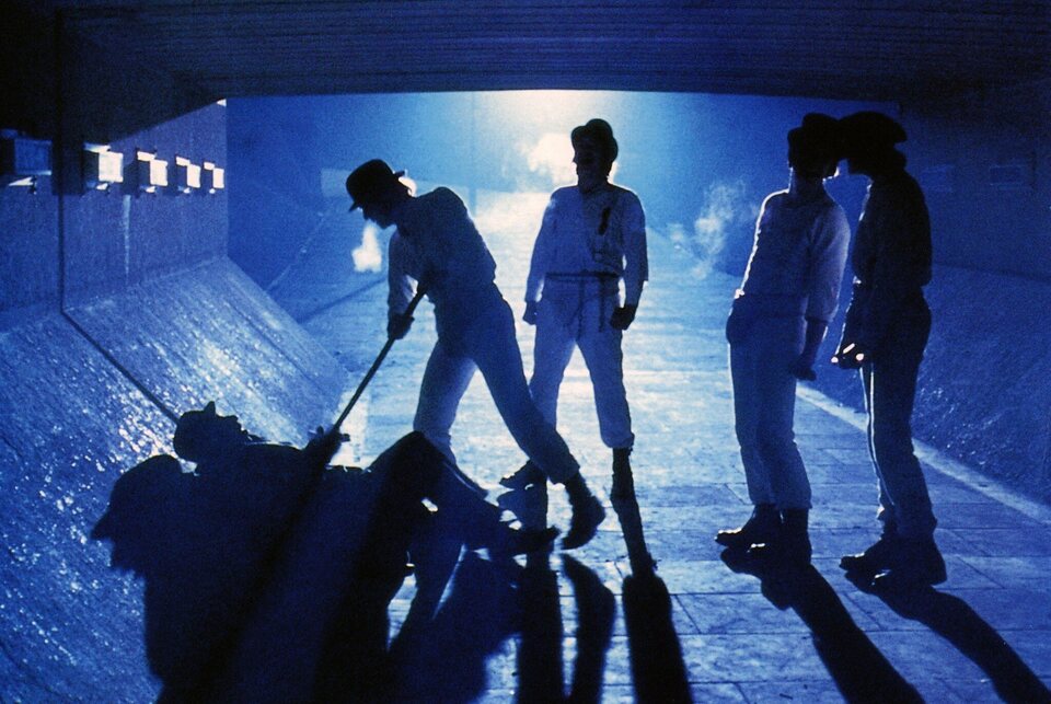 Imagen de la película A Clockwork Orange