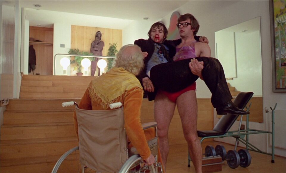 Imagen de la película A Clockwork Orange