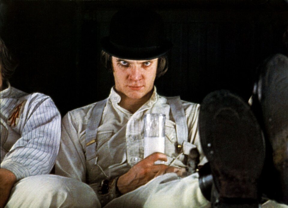 Imagen de la película A Clockwork Orange