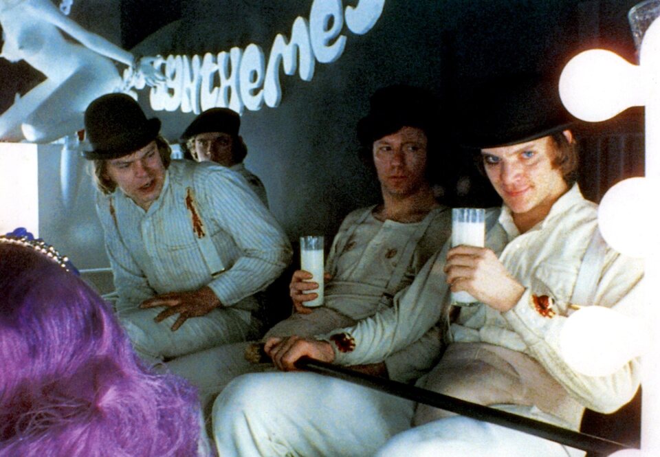 Imagen de la película A Clockwork Orange