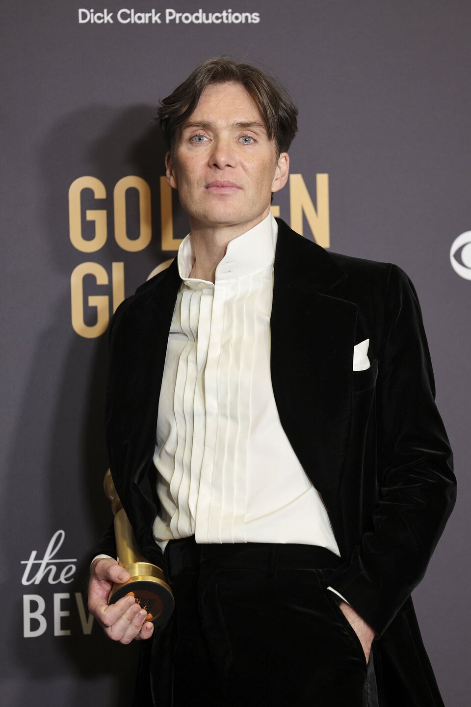 Cillian Murphy wins the 2024 Golden Globe 