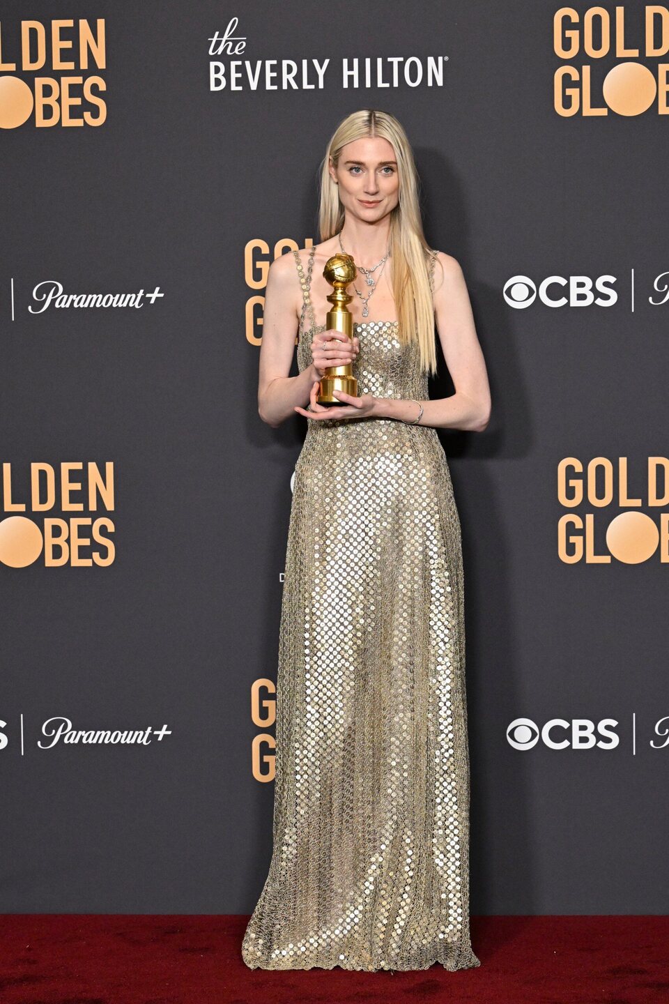 Elizabeth Debicki wins the 2024 Golden Globe 