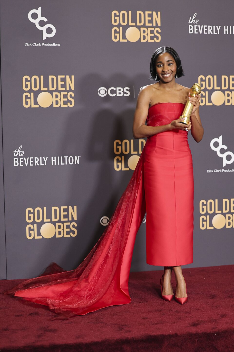 Ayo Edebiri wins her first Golden Globe