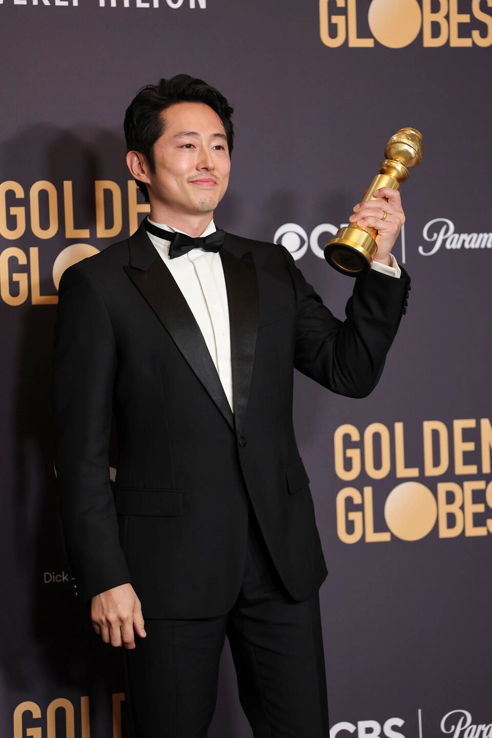 Steven Yeun wins his first Golden Globe