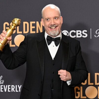 Paul Giamatti wins the Golden Globe for 'The Holdovers'