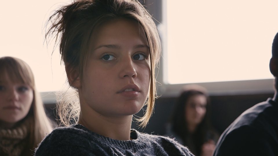 Imagen de la película Blue Is the Warmest Color