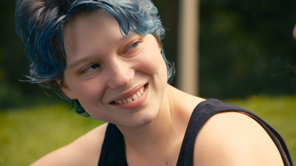 Imagen de la película Blue Is the Warmest Color