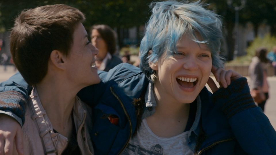 Imagen de la película Blue Is the Warmest Color