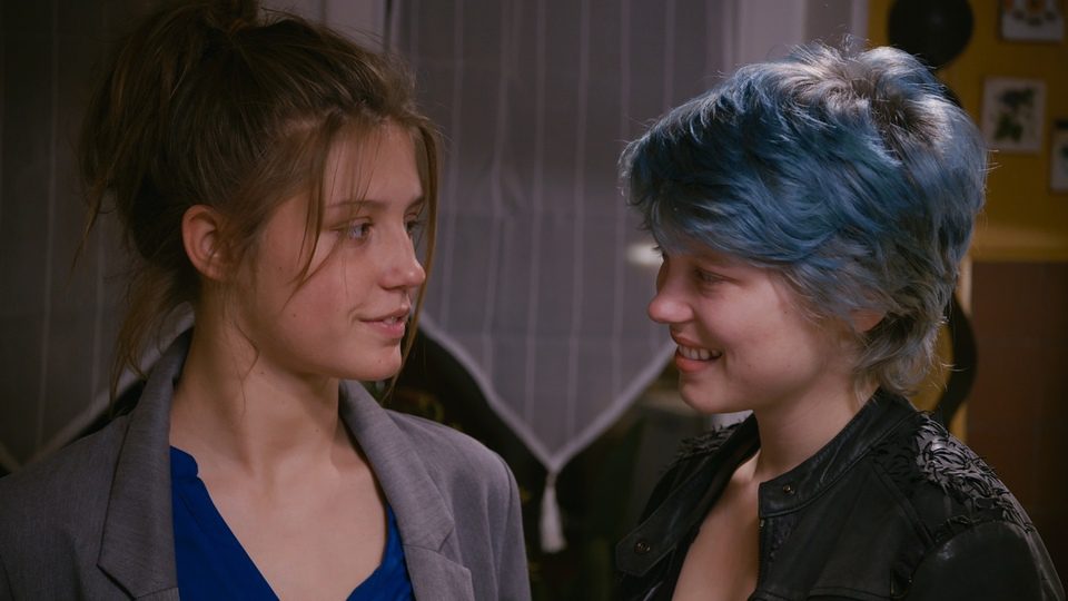 Imagen de la película Blue Is the Warmest Color