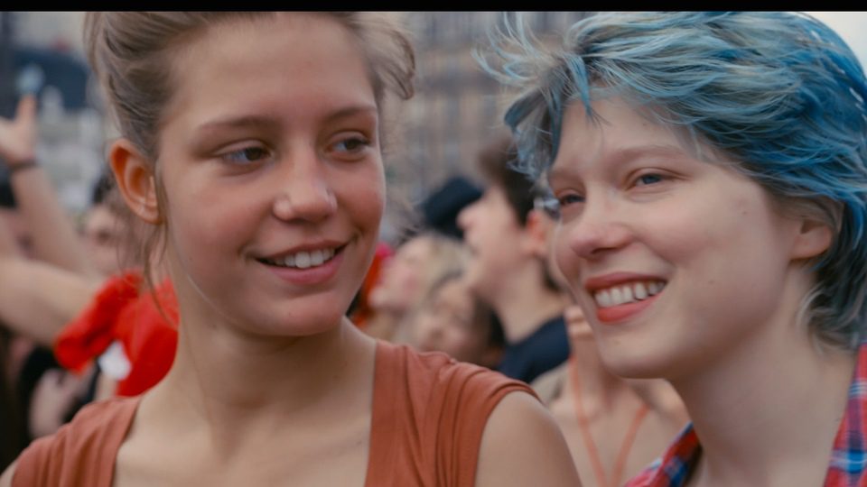 Imagen de la película Blue Is the Warmest Color