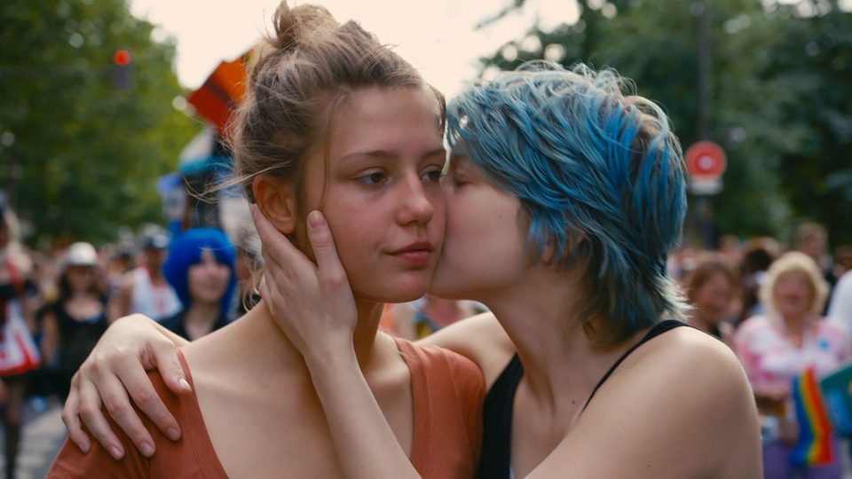 Imagen de la película Blue Is the Warmest Color