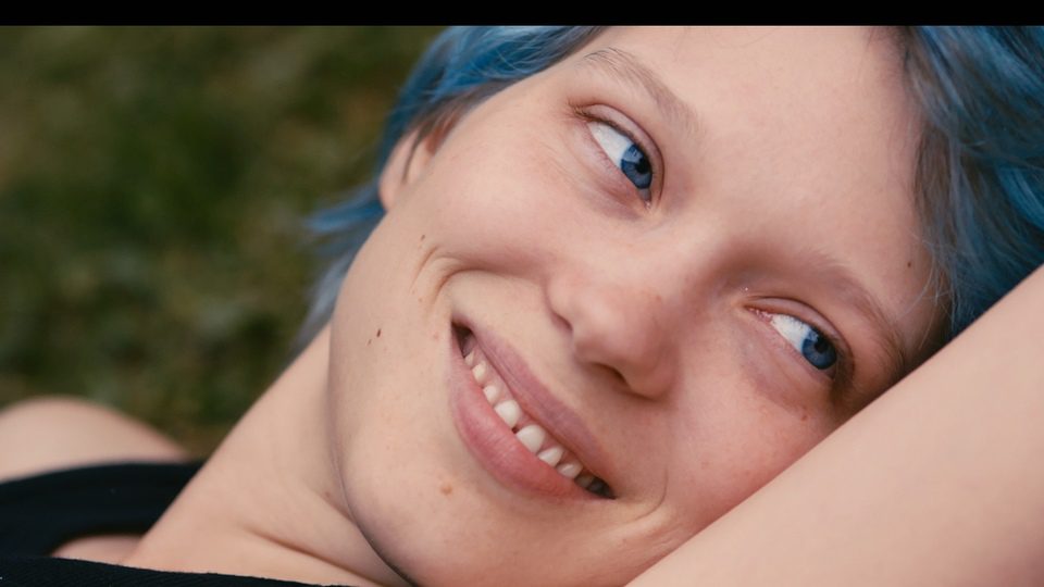 Imagen de la película Blue Is the Warmest Color