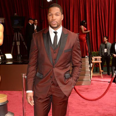 Michael Strahan at the 2014 Academy Awards