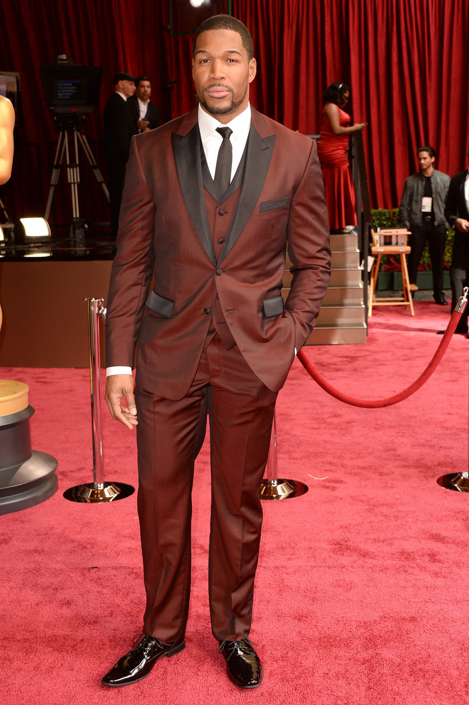 Michael Strahan at the 2014 Academy Awards