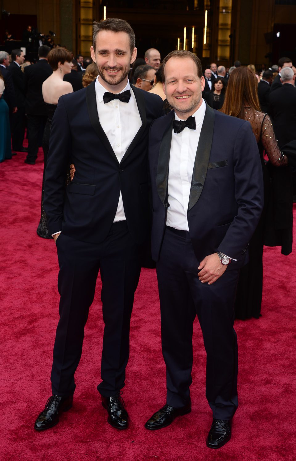 Anders Walter and Kim Magnusson at the 2014 Oscars