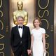 Harrison Ford and Calista Flockart at the 2014 Oscars