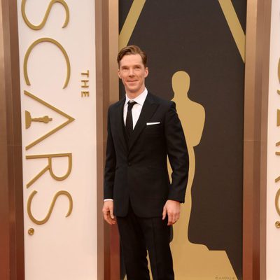 Benedict Cumberbatch at the 2014 Oscars