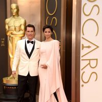 Matthew McConaughey and Camila Alves at the 2014 Oscars