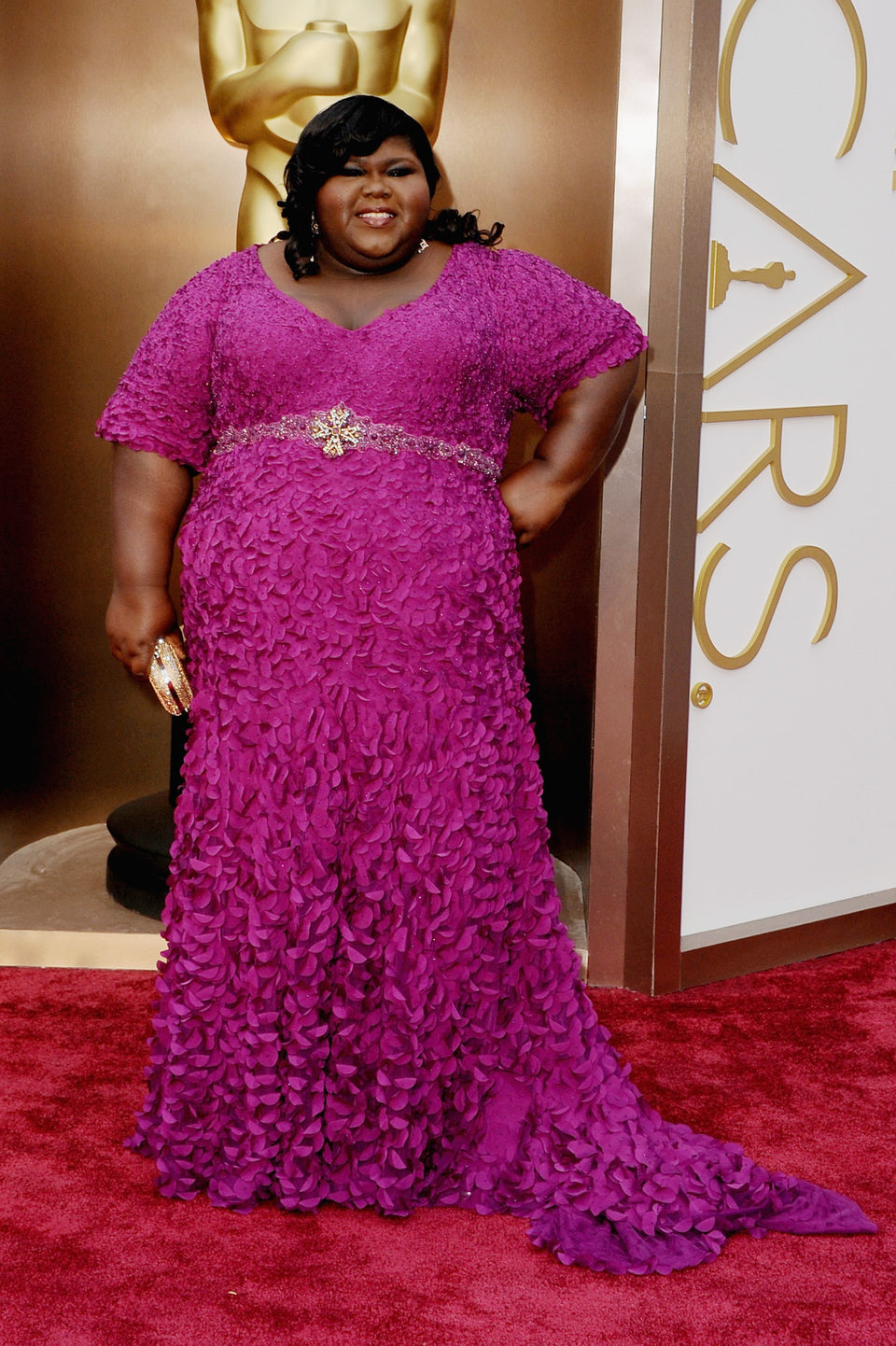 Gabourey Sidibe at the 2014 Oscars