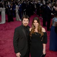 Christian Bale and Sibi Blazic at the 2014 Oscars