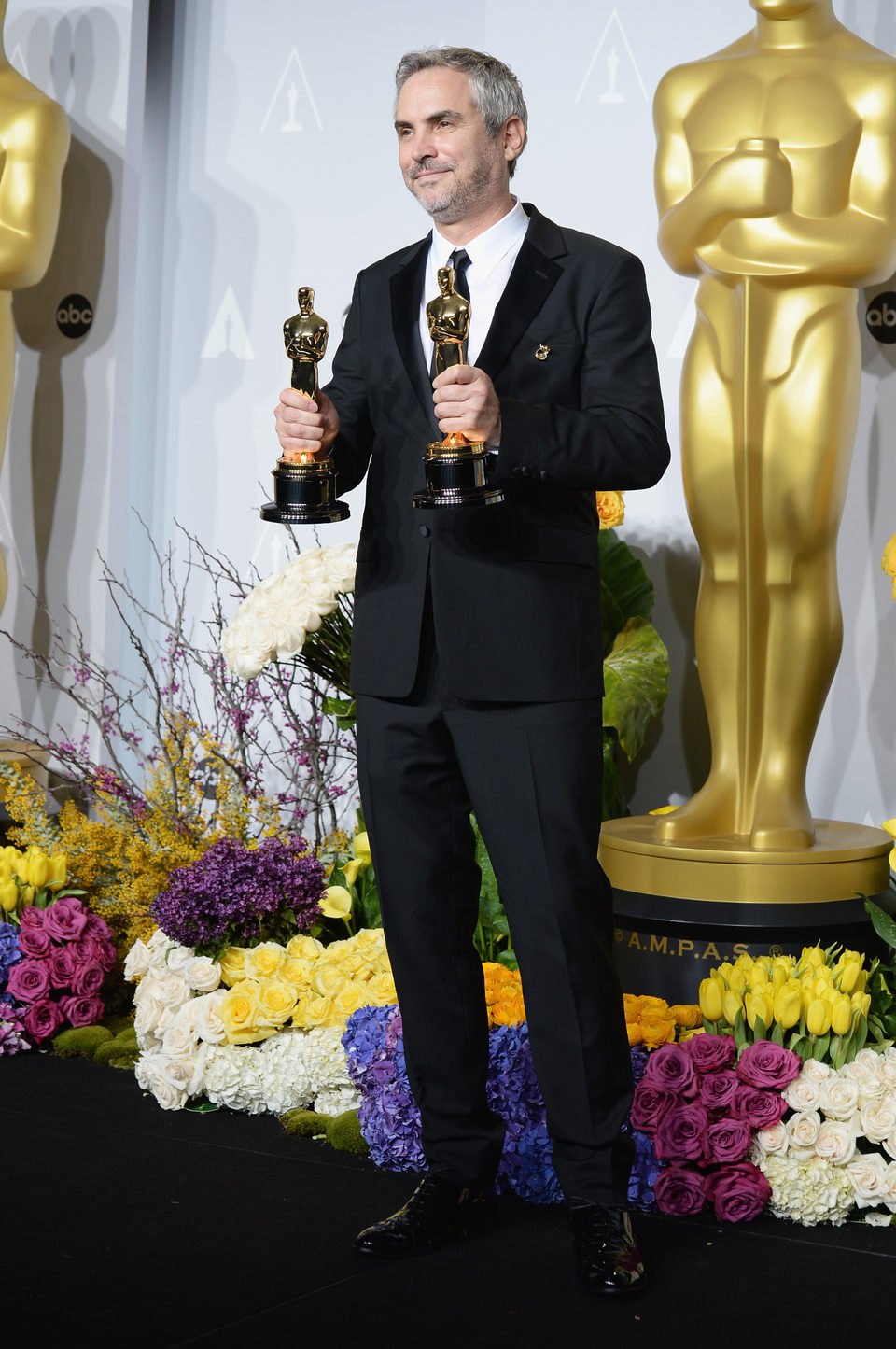 Alfonso Cuarón, Best Director at the 2014 Oscars