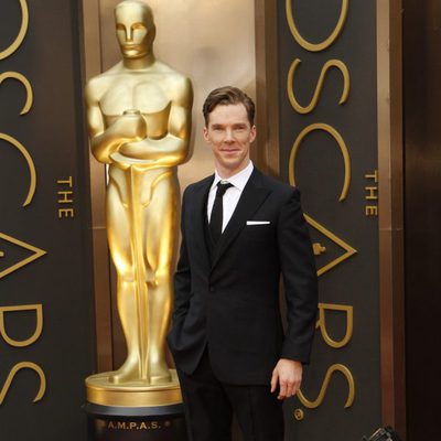 Benedict Cumberbatch at the 2014 Oscars