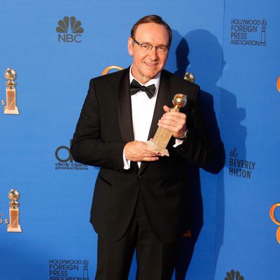 Kevin Spacey, winner of the Golden Globe 2015 for the best drama actor