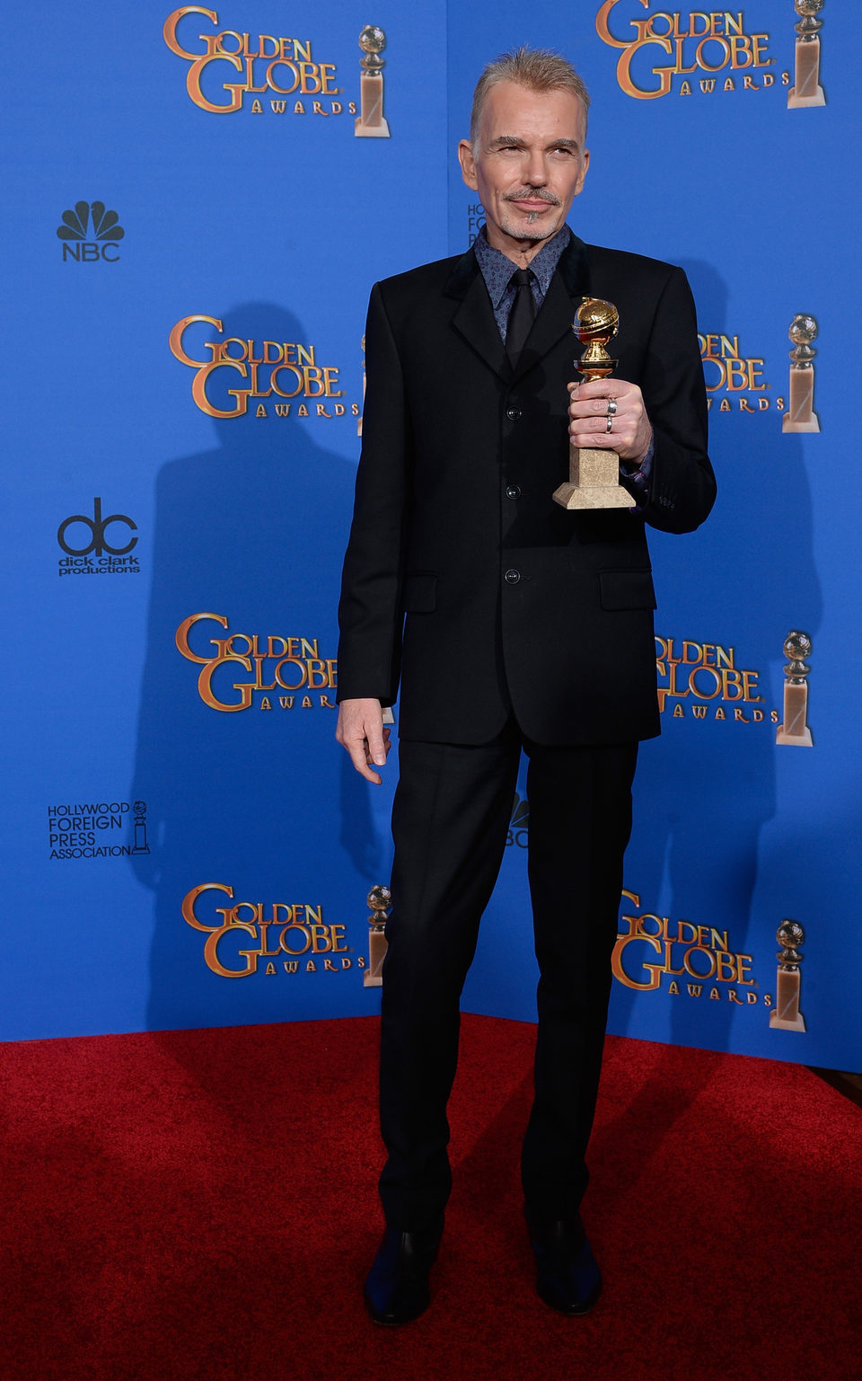 Billy Bob Thornton, winner of the Golden Globe 2015 for the best actor in a miniseries