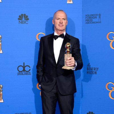 Michael Keaton, winner of the Golden Globe 2015 for the best comedy actor