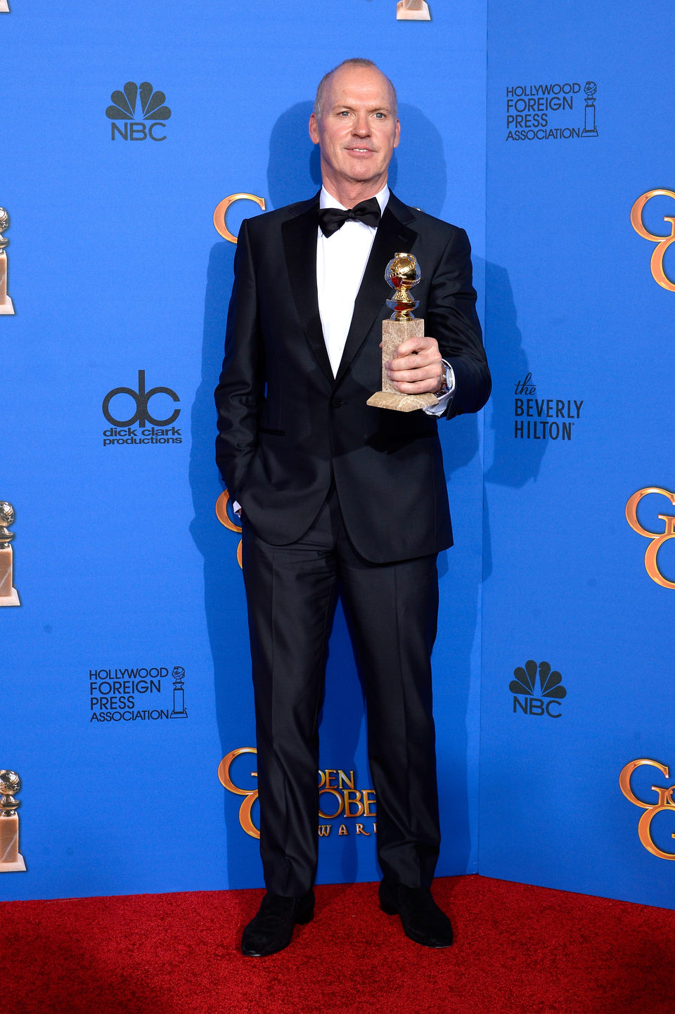 Michael Keaton, winner of the Golden Globe 2015 for the best comedy actor