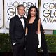 George Clooney and Amal Alamuddin at the Golden Globes 2015 red carpet