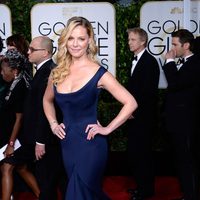 Katherine Heigl at the Golden Globes 2015 red carpet