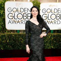 Laura Prepon at the Golden Globes 2015 red carpet