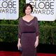 Maura Tierney at the Golden Globes 2015 red carpet