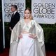 Jemima Kirke at the Golden Globes 2015 red carpet