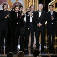 'The Grand Hotel Budapest' team, best comedy movie at the Golden Globes 2015